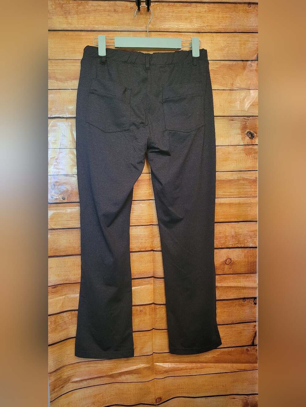 Yogipace,Belt Loops,Women's Petite Straight Leg Yoga Dress Pants M - Picture 5 of 5